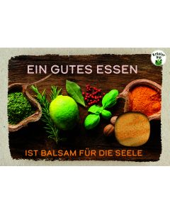 Ein gutes Essen ist Balsam für die Seele