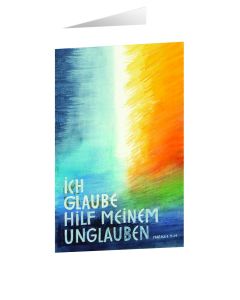 Jahreslosung 2020 - Faltkarte mit Bildbetrachtung 10er Set