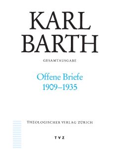 Karl Barth Gesamtausgabe