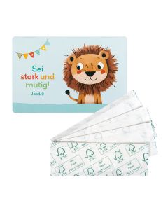 4er-Set Pflaster in Pappetui 'Löwe'