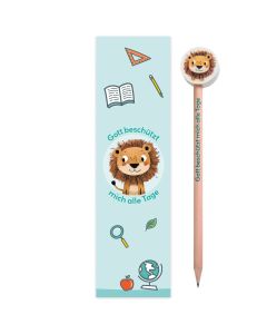 Bleistift-Set 'Löwe' 3-teilig