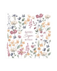 Servietten 'Gottes Segen in Fülle' 20 Ex.