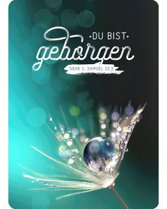 Postkarte 'Du bist geborgen'