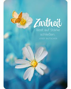 Postkarte 'Zartheit'