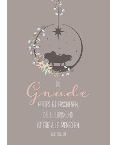 Postkarte 'Die Gnade Gottes ist erschienen, die heilbringend