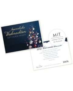 Faltkarte 'Besinnliche Weihnachten
