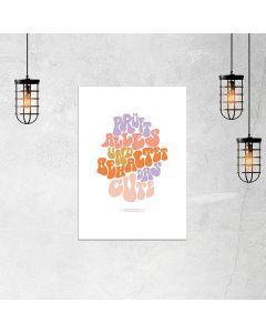 Poster A3 'Prüft alles und behaltet das Gute!