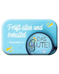 Magnet 'Prüft alles und behaltet das Gute!