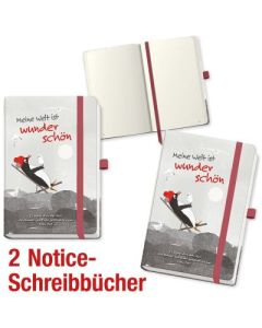 Spar-Paket: 2 Notice-Schreibbücher