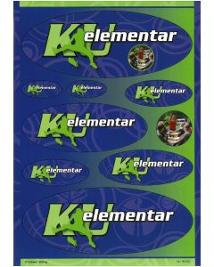 KU elementar - Aufkleber