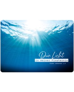 Postkarte 'Licht in meiner Fisternis' 1EX