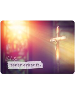 Postkarte 'Teuer erkauft' 1EX