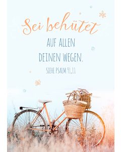 Postkarte 'Sei behütet' 1EX