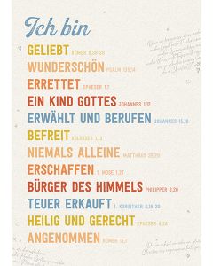 Postkarte 'Identität' 1EX