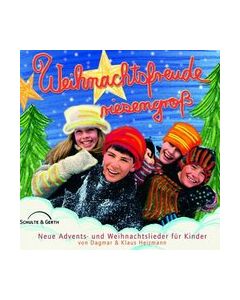 Weihnachtsfreude riesegross (Playback CD)