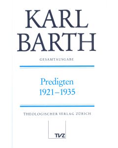Karl Barth Gesamtausgabe