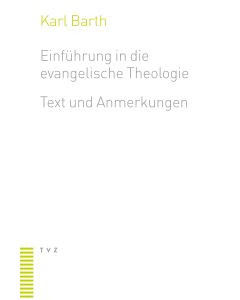 Einführung in die evangelische Theologie