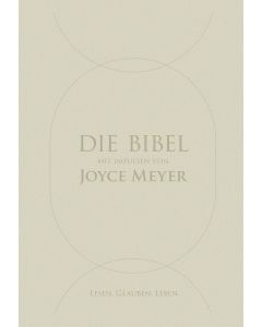 Die Bibel mit Impulsen von Joyce Meyer, Kunstlederausgabe