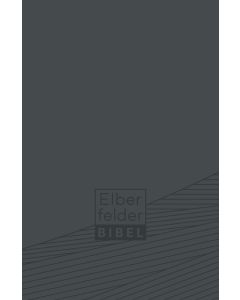 Elberfelder Bibel - Taschenausgabe, Kunstleder grau