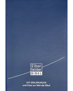 Elberfelder Bibel mit Erklärungen - Leder