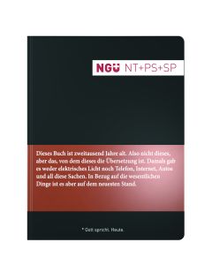 Neue Genfer Übersetzung (NGÜ) - Neues Testament mit Psalmen und Sprüchen