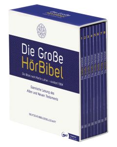 Die Große HörBibel. Ungekürzte, szenische Lesung. 8 MP3-CDs