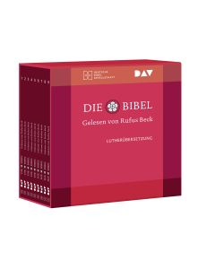 Die Bibel. Gelesen von Rufus Beck. Lutherübersetzung 2017 mit Apokryphen.