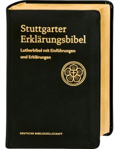 Stuttgarter Erklärungsbibel. Kompaktausgabe Ledereinband mit Goldschnitt