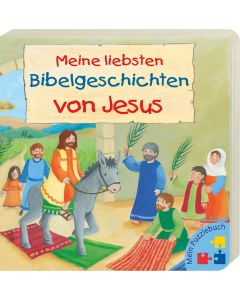 Mein Puzzlebuch: Meine liebsten Bibelgeschichten von Jesus