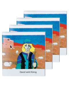 David wird König (4er-Pack)