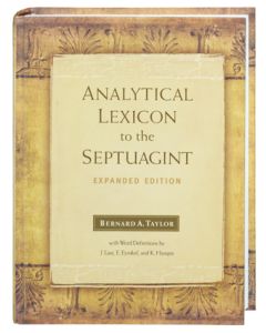 Analytical Lexicon to the Septuagint