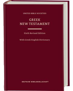 Greek New Testament GNT6. With Greek-English Dictionary