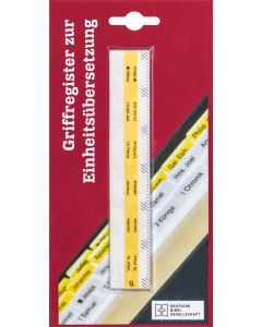 Griffregister für die Einheitsübersetzung