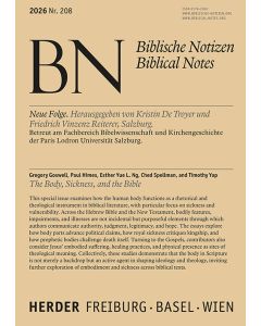 The Body, Sickness, and the Bible