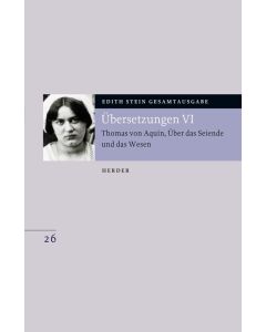 Übersetzung: Thomas von Aquin, Über das Seiende und das Wesen - De ente et essentia - mit den Roland-Gosselin-Exzerpten. Eingeführt und bearbeitet von Andreas Speer und Francesco Valerio Tommasi