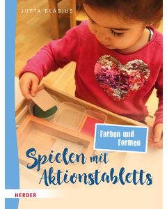 Spielen mit Aktionstabletts: Farben und Formen