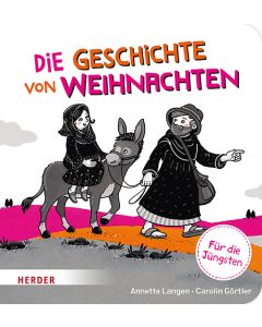 Die Geschichte von Weihnachten Kontrastbuch (Pappbilderbuch)