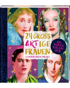 Adventskalenderbuch zum Aufschneiden – 24 großARTige Frauen