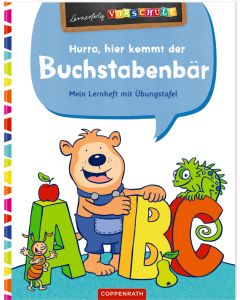 Hurra, hier kommt der Buchstabenbär!