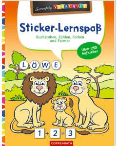 Sticker-Lernspaß (Wilde Tiere)