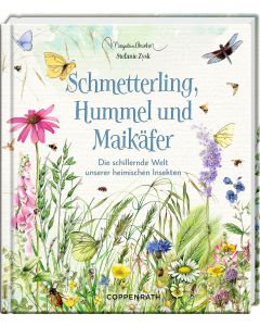 Schmetterling, Hummel und Maikäfer
