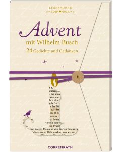 Brief-Adventskalenderbuch – Advent mit Wilhelm Busch