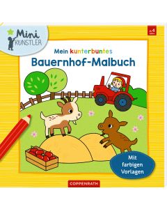 Mein kunterbuntes Bauernhof-Malbuch