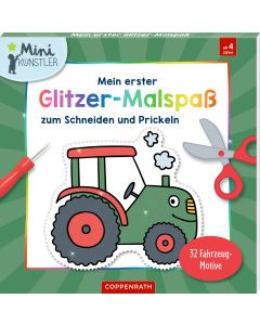 Mein erster Glitzer-Malspaß zum Schneiden und Prickeln
