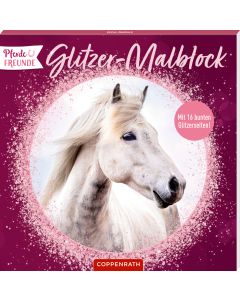 Glitzer-Malblock
