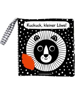 Babys kuschelweiches Kontrastbuch (Stoffbuch): Löwe