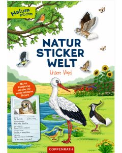 Natur-Stickerwelt - Unsere Vögel