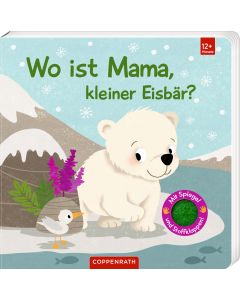 Wo ist Mama, kleiner Eisbär?