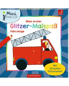 Mein erster Glitzer-Malspaß: Fahrzeuge