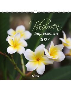 Blumen-Impressionen 2027 – Wandkalender